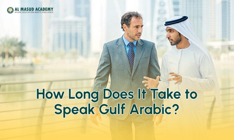 How Long Does It Take to Speak Gulf Arabic